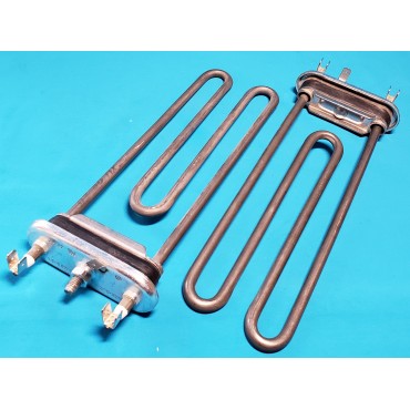 Тен для пральної машини L=200 мм 1935W без борта без дір тонкий thermowatt Італія (TW200/1,9 пб)