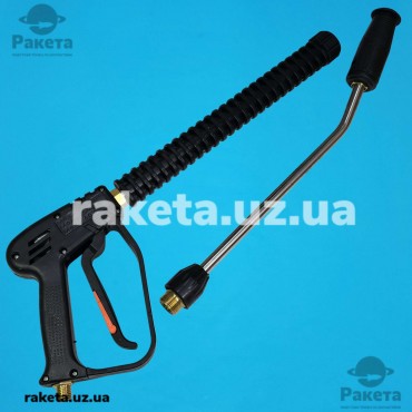 Пістолет мийки високого тиску металевий d14мм + подовжувач