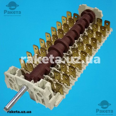 Перемикач духовки та електроплити Dreefs 19HE-016  Ariston, Indesit 084790 6-позиційний