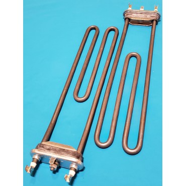 Тен для пральної машини L=300 мм Siemens/Whirlpool/Zanker 3000W борт без дірки гнутий Тен для пральної машини L=300 мм Siemens/Whirlpool/Zanker 3000W борт без дірки гнутий