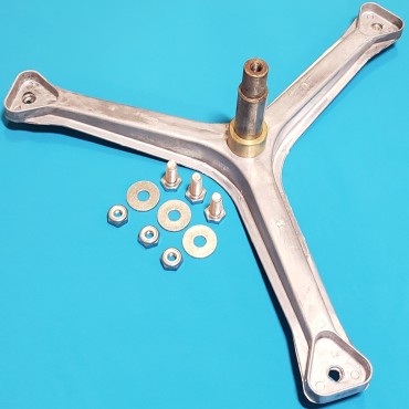 Хрестовина для пральної машини Indesit d=20/25/35 L=204 H=107 кінець вала під болт 034397 marcherita (COD.012)