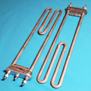 Тен для пральної машини L=305 мм LG 2000W без борта без дірки thermowatt Італія