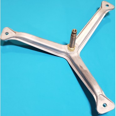 Хрестовина для пральної машини Indesit d=15/17/22 L=214 H=93 кінець вала шлици з отвором 089489 (COD.094)