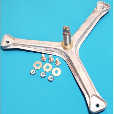 Хрестовина для пральної машини Indesit d=20/25/35 L=204 H=99 кінець вала під болт 043802 marcherita (COD.078) Хрестовина для пральної машини Indesit d=20/25/35 L=204 H=99 кінець вала під болт 043802 marcherita (COD.078)