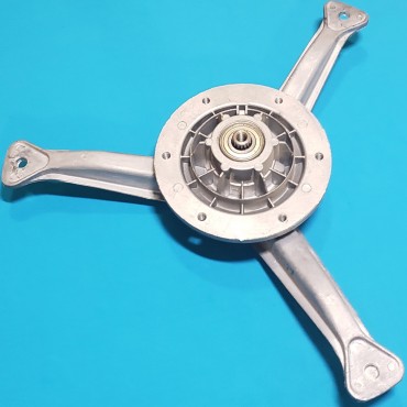 Хрестовина для пральної машини Indesit d=17/20/25 L=214 H=68 з підшипниковим вузлом 037028 (COD.014)