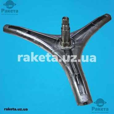 Хрестовина для пральної машини LG d=25/30/37 L=220 H=115 кінець вала шлици з отвором MHW39232001