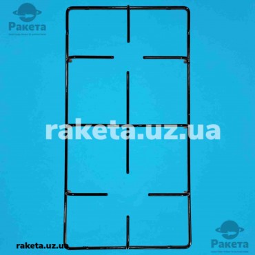 Решітка стола Greta вбудована емальована 230х444 мм (1 штука)