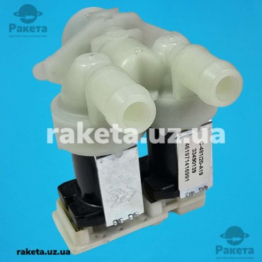 Клапан для пральної машини 2/180 Whirlpool d=15 поштучна упаковка 480111100199