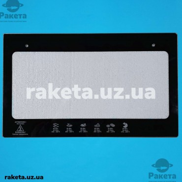 Скло духовки Asel 33 л, 225х380 мм