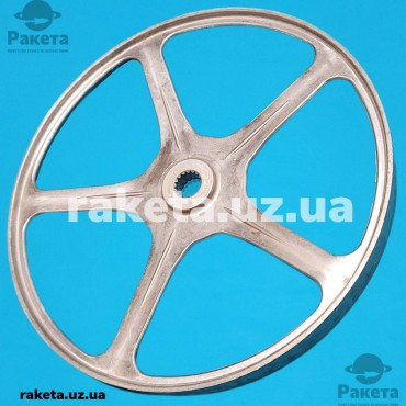 Шків барабана для пральної машини Atlant d=270 мм, h=22,5 мм, посадка 19 мм (шліц), МКАУ712394.006, 171-02-0105, 771239400600