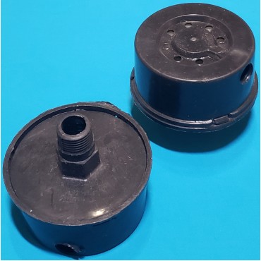 Фільтр повітряний компресора пластик 3/8 (різьблення 16 мм) d59