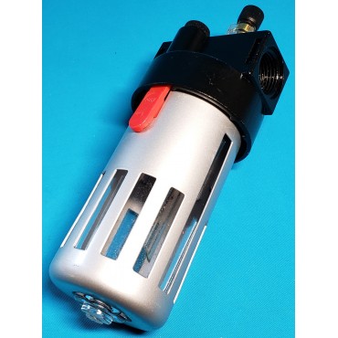 Лубрикатор (пристрій подачі масла) 1/2 в металевій захисній колбі Intertool PT-1421