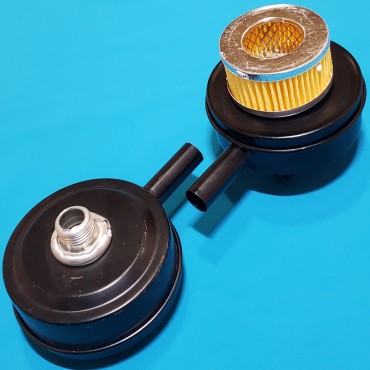 Фільтр повітряний для компресора металічний 1/2 d95 мм