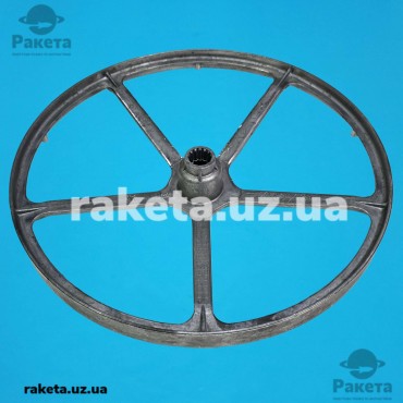 Шків барабана для пральної машини Ariston d=281 мм, h=21,0 мм, посадка 17 мм (шліц), WG528, 165ID09, C00055043 (новий тип)