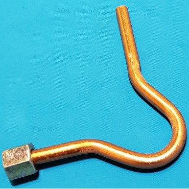 Трубка на компресор L150 мм з накидною гайкою м10