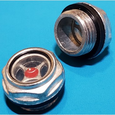 Показник рівня масла в компресорі d 21 мм 1/2 Показник рівня масла в компресорі d 21 мм 1/2