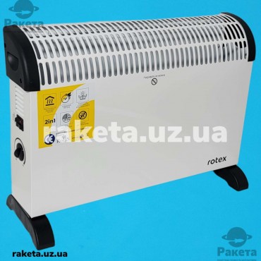 Конвектор Rotex RCX200-H 2000W режим індикатор мех термостат устан СТІНА/ПІДЛОГА