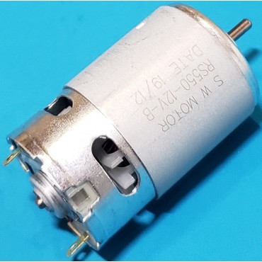 Двигун шуруповерта 12V h 58*75 d37 вал 3,2mm