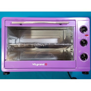 Піч електрична Vilgrand VEO482 Purple 2000W 48л регулювання температури таймер ФІОЛЕТОВА