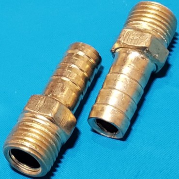 Перехідник із зовнішнім різьбленням 1/4 на шланг 10 мм латунний