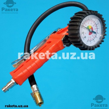 Пістолет для підкачування коліс з манометром 63 мм пневматичний PROF 60G
