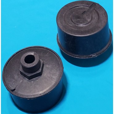 Фільтр повітряного компресора 1/2 (резьба 20 мм) d59 пластик